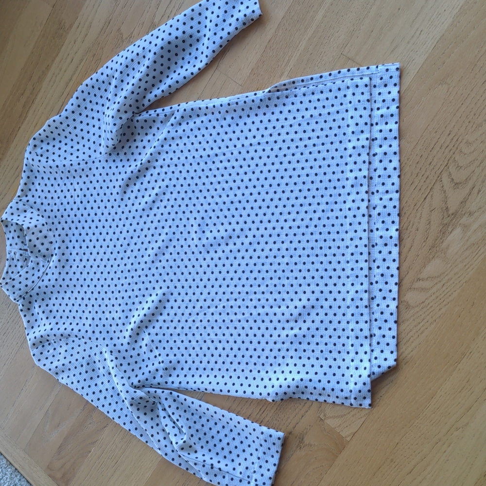 Anthropologie Polka Dot Blouse